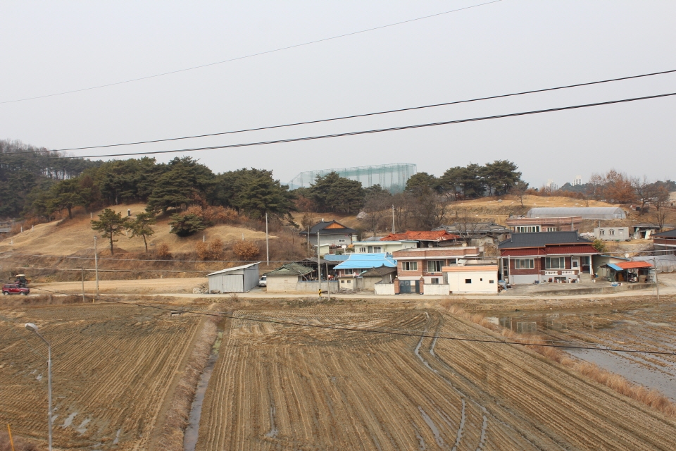 예천읍 청복2리 용정골 마을 전경사진