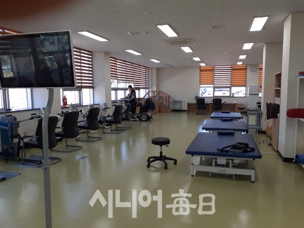 재활치료실 모습. 이상유 기자