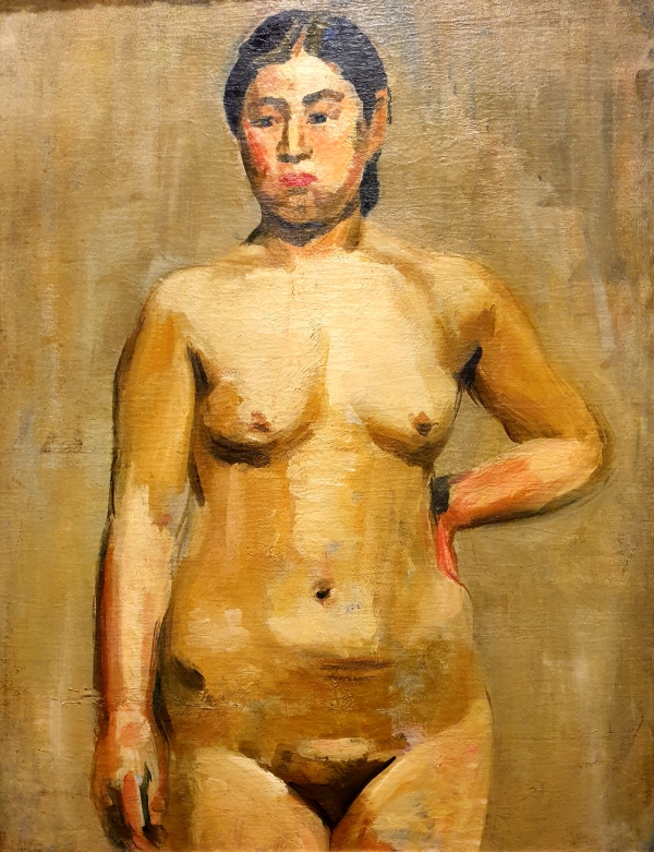 나부입상, 1934 90.2×70.3, oil on canvas, 이건희 컬렉션   김영창 기자
