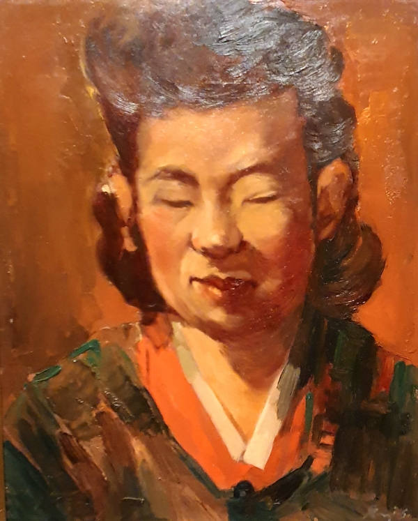 여인초상 : 1930년대, 26×21, oil on canvas, 이건희 컬렉션.   김영창 기자